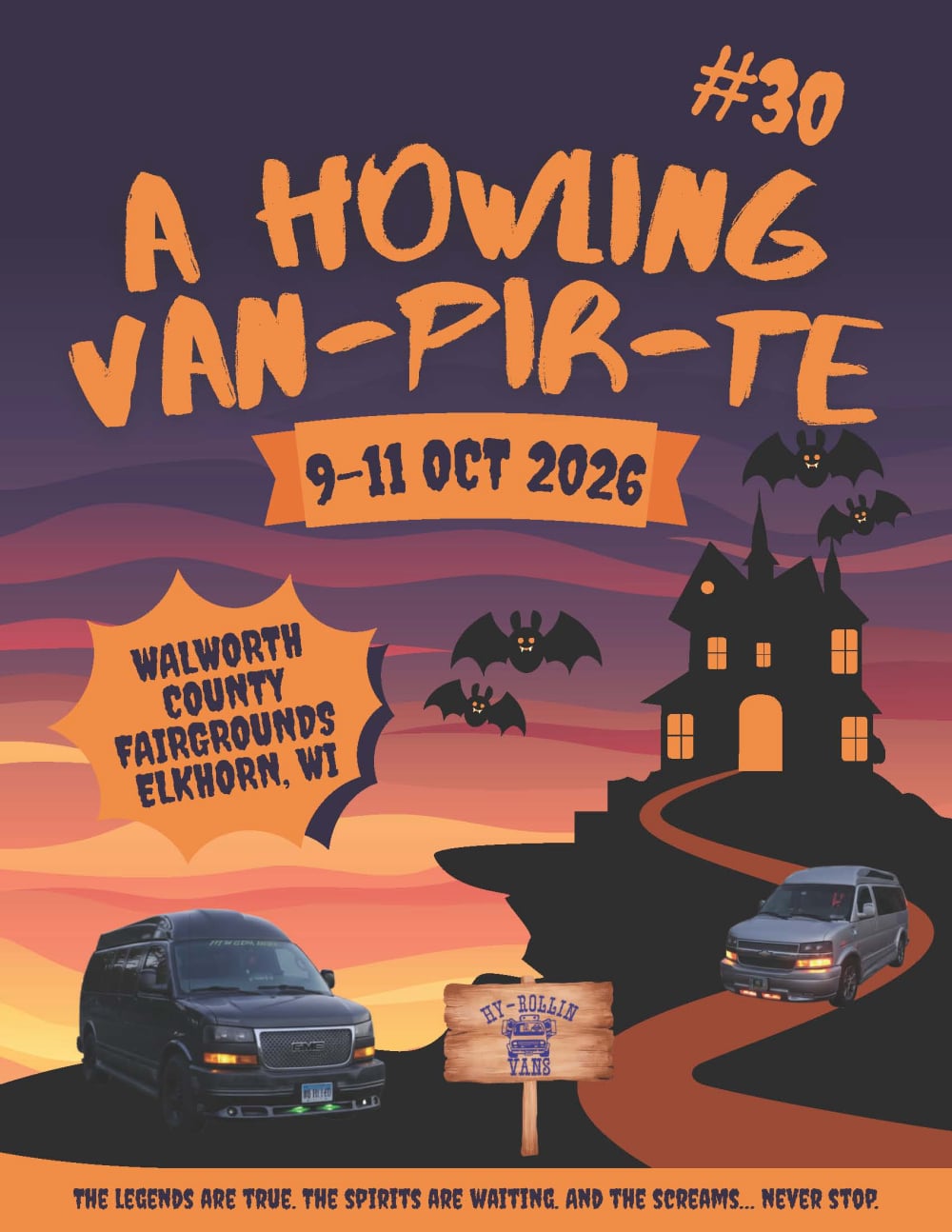 HyRollin Vans Howling Van-Pir-Te